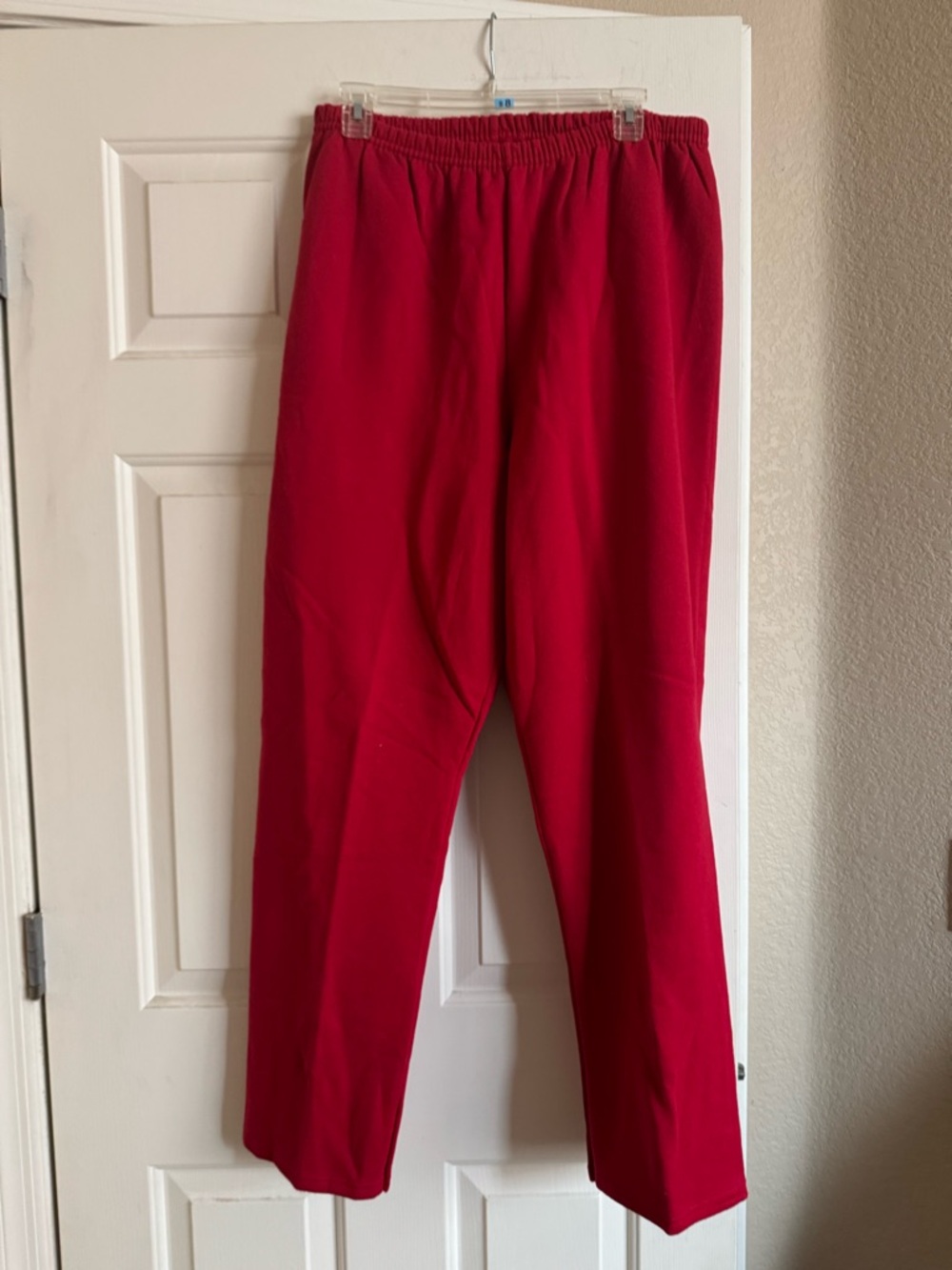 Red Elastic Sweatshirt and Sweatpants NEW